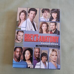 Grey's Anatomy DVD‎ Box Set - Seriously Extended Complete Season 3